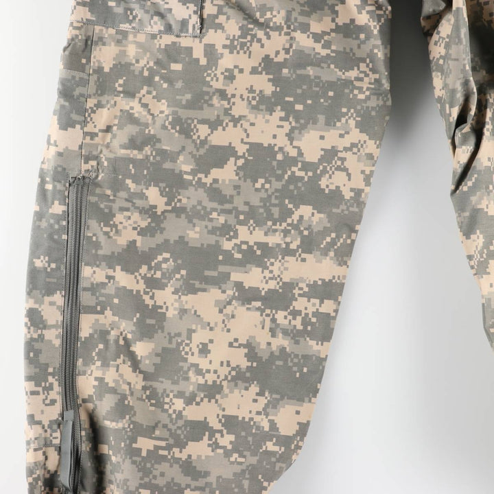 Camouflage ACU Digital Camo Military Cargo Pants, Men's Size Medium unclear Khaki type sage green Vintage Second Hand