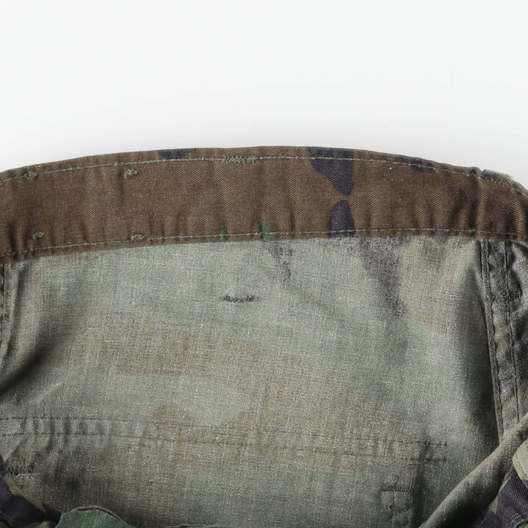 Vintage 60s-70'S Camouflage Woodland Camo Military Baker Pants for Men, Size W30 unclear Khaki type Vintage Second Hand