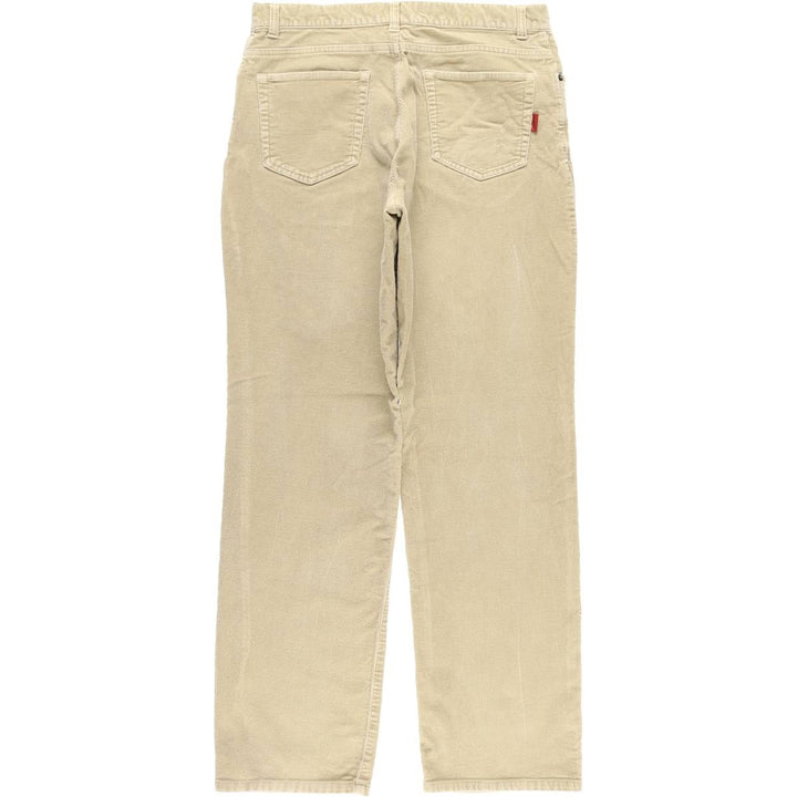2000'S Patagonia ORGANIC COTTON Corduroy Pants (55105F7) Men's Size 34 Organic cotton Beige type Vintage Second Hand