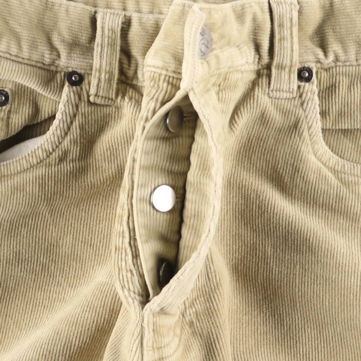 2000'S Patagonia ORGANIC COTTON Corduroy Pants (55105F7) Men's Size 34 Organic cotton Beige type Vintage Second Hand