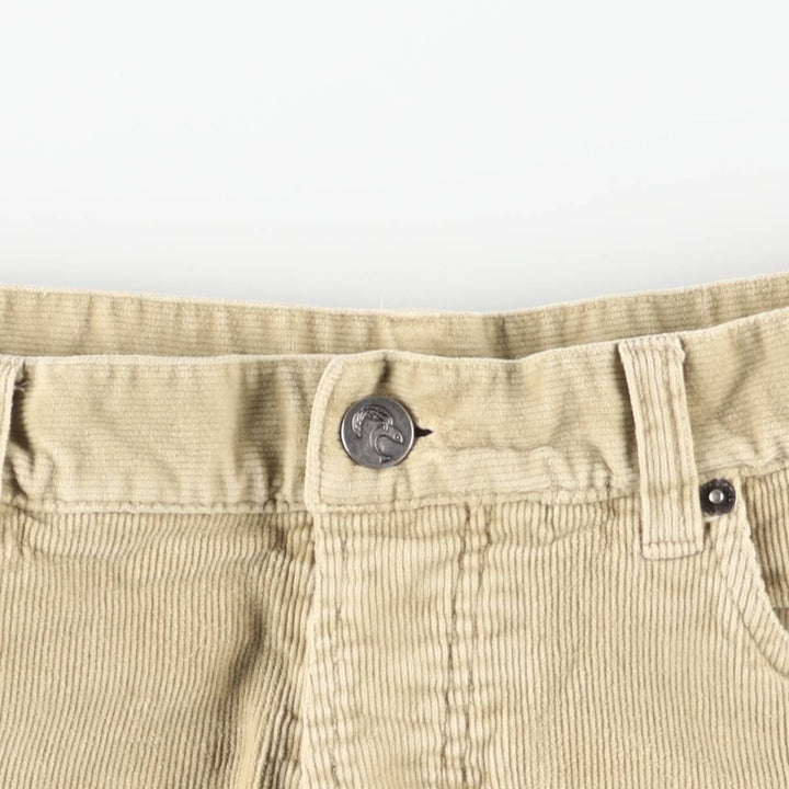 2000'S Patagonia ORGANIC COTTON Corduroy Pants (55105F7) Men's Size 34 Organic cotton Beige type Vintage Second Hand