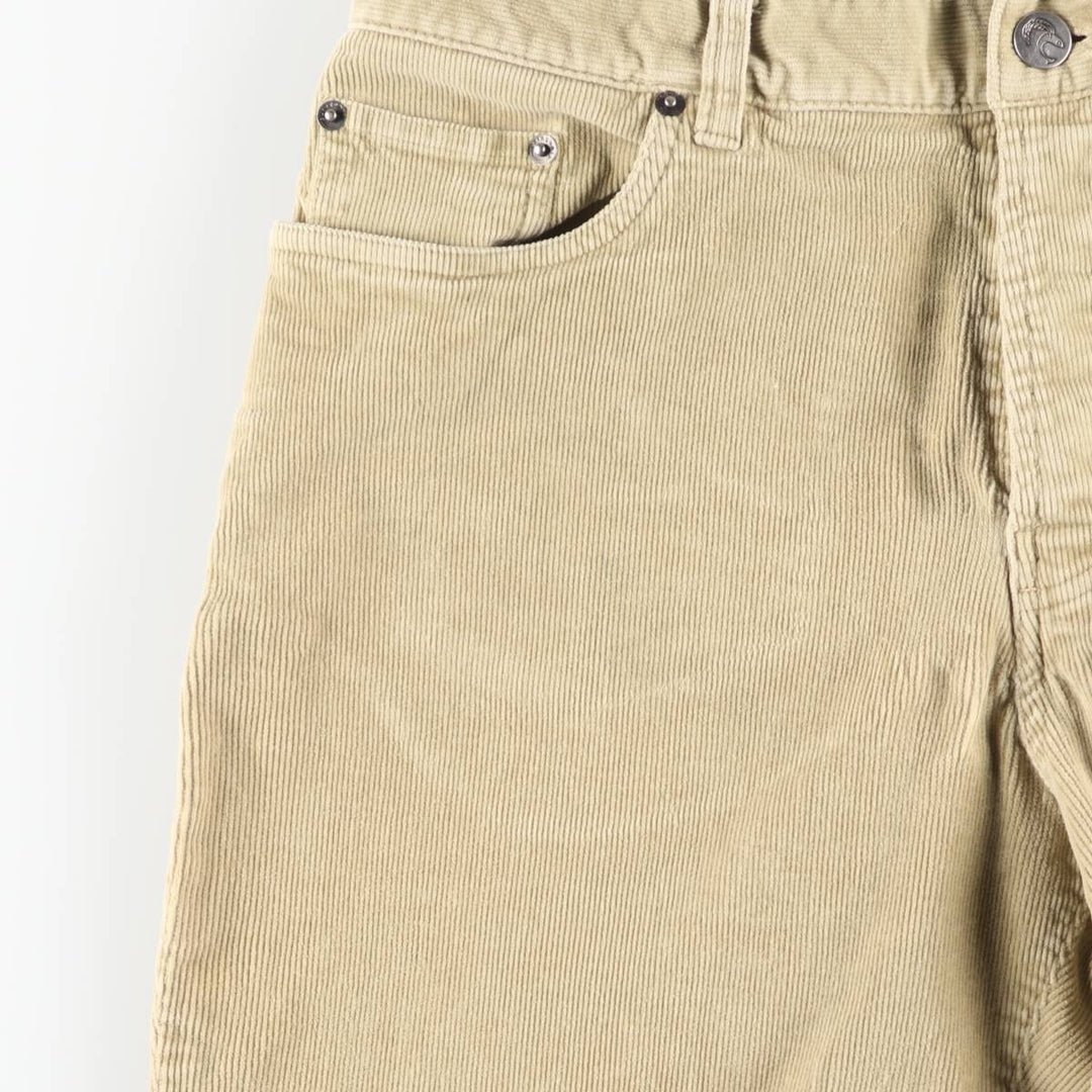 2000'S Patagonia ORGANIC COTTON Corduroy Pants (55105F7) Men's Size 34 Organic cotton Beige type Vintage Second Hand