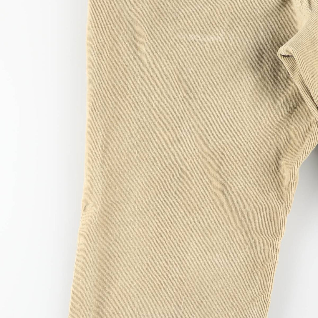 2000'S Patagonia ORGANIC COTTON Corduroy Pants (55105F7) Men's Size 34 Organic cotton Beige type Vintage Second Hand