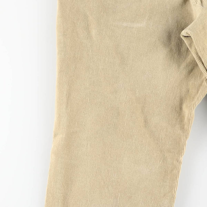 2000'S Patagonia ORGANIC COTTON Corduroy Pants (55105F7) Men's Size 34 Organic cotton Beige type Vintage Second Hand