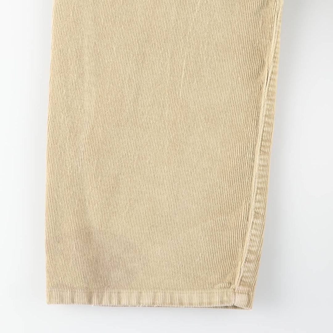 2000'S Patagonia ORGANIC COTTON Corduroy Pants (55105F7) Men's Size 34 Organic cotton Beige type Vintage Second Hand