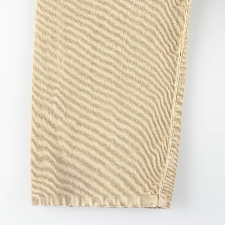 2000'S Patagonia ORGANIC COTTON Corduroy Pants (55105F7) Men's Size 34 Organic cotton Beige type Vintage Second Hand
