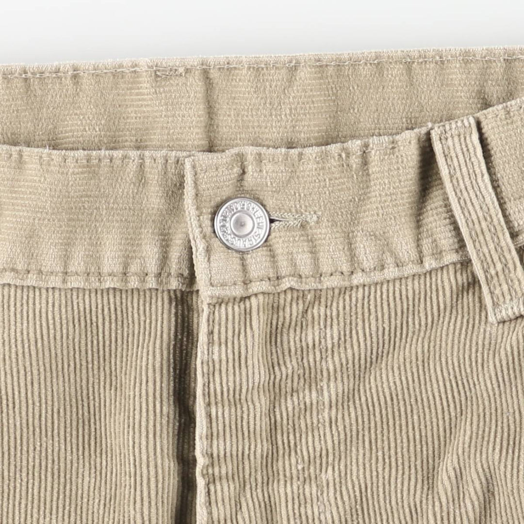 Vintage Levi's corduroy pants, men's size W36, from the 2000s unclear Beige type Vintage Second Hand