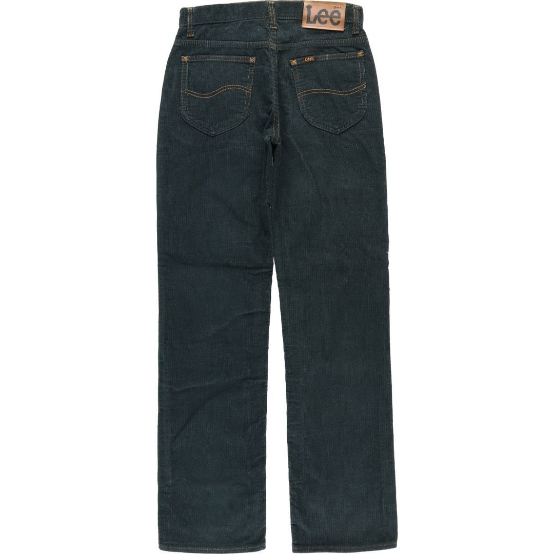 Lee Corduroy Pants Made in USA Women's L (w28) Vintage cotton black type Vintage Second Hand