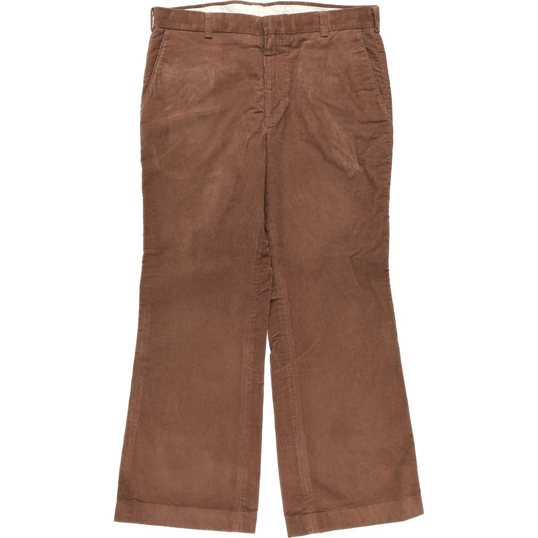 Vintage Levi's PANATELA Flared Corduroy Pants from the 1970'S and 1980s, Men's Size 36 unclear brown type Vintage Second Hand