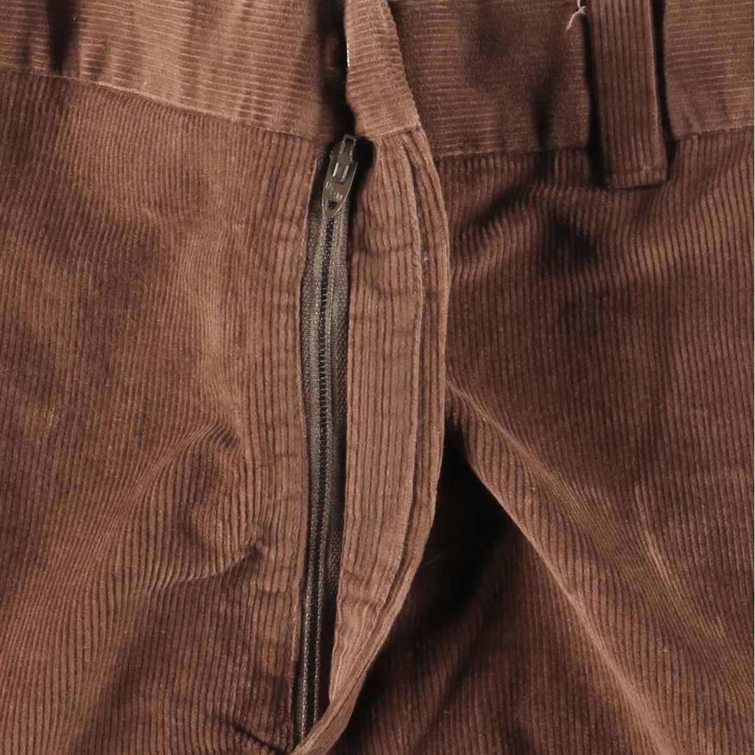 Vintage Levi's PANATELA Flared Corduroy Pants from the 1970'S and 1980s, Men's Size 36 unclear brown type Vintage Second Hand