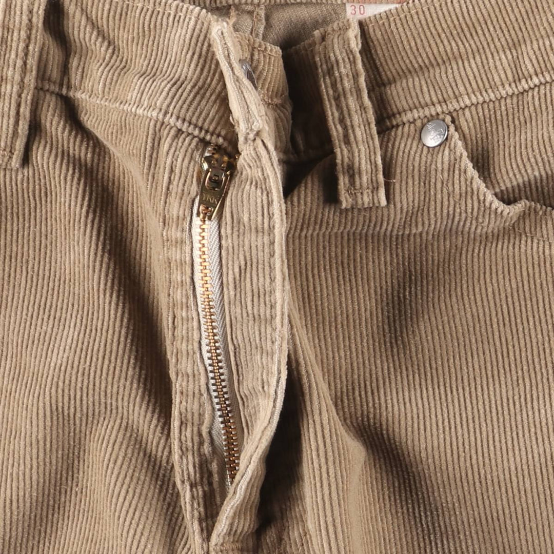 Vintage 80s-90'S Levi's Silver Tab Hiphugger Corduroy Pants, Made in Canada, Men's Size 34 cotton brown type Vintage Second Hand