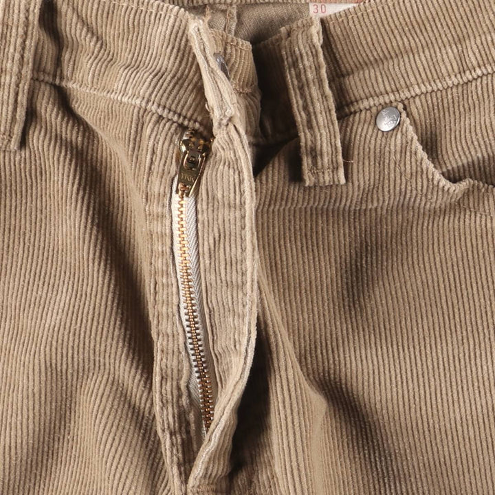 Vintage 80s-90'S Levi's Silver Tab Hiphugger Corduroy Pants, Made in Canada, Men's Size 34 cotton brown type Vintage Second Hand