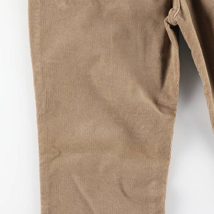 Vintage 80s-90'S Levi's Silver Tab Hiphugger Corduroy Pants, Made in Canada, Men's Size 34 cotton brown type Vintage Second Hand