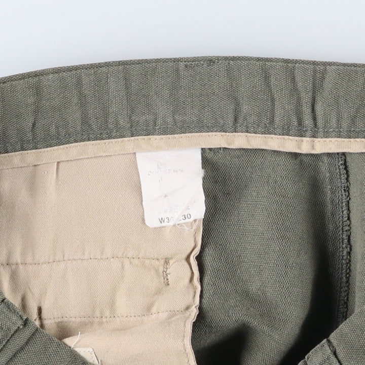 Dockers Recode Two-Pleated Slacks, Men's, Size W36 unclear gray type Vintage Second Hand