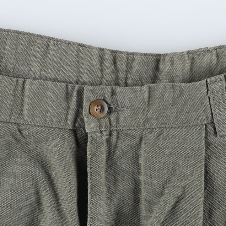 Dockers Recode Two-Pleated Slacks, Men's, Size W36 unclear gray type Vintage Second Hand