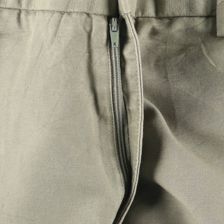 Dockers linen pants, slacks, men's size W37 cotton Khaki type sage green Vintage Second Hand
