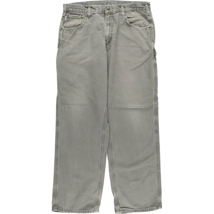 Carhartt Loose Fit Duck Painter Pants, Men's, W36 equivalent cotton gray type Vintage Second Hand