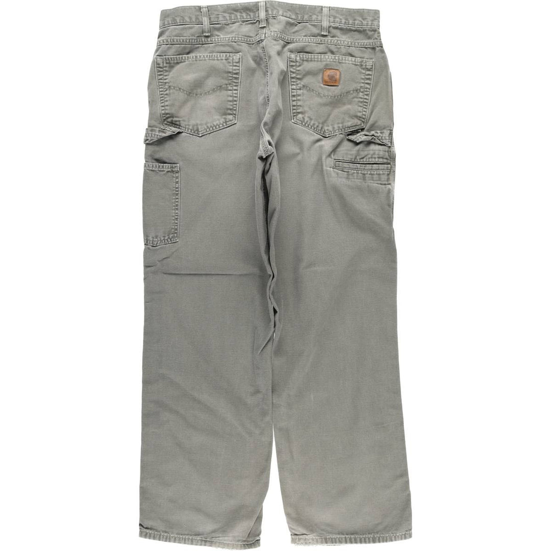 Carhartt Loose Fit Duck Painter Pants, Men's, W36 equivalent cotton gray type Vintage Second Hand