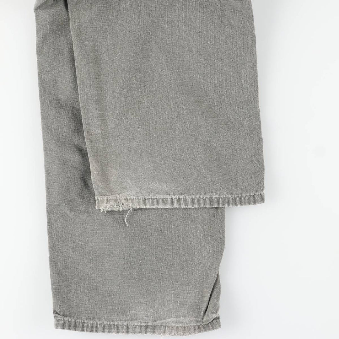 Carhartt Loose Fit Duck Painter Pants, Men's, W36 equivalent cotton gray type Vintage Second Hand