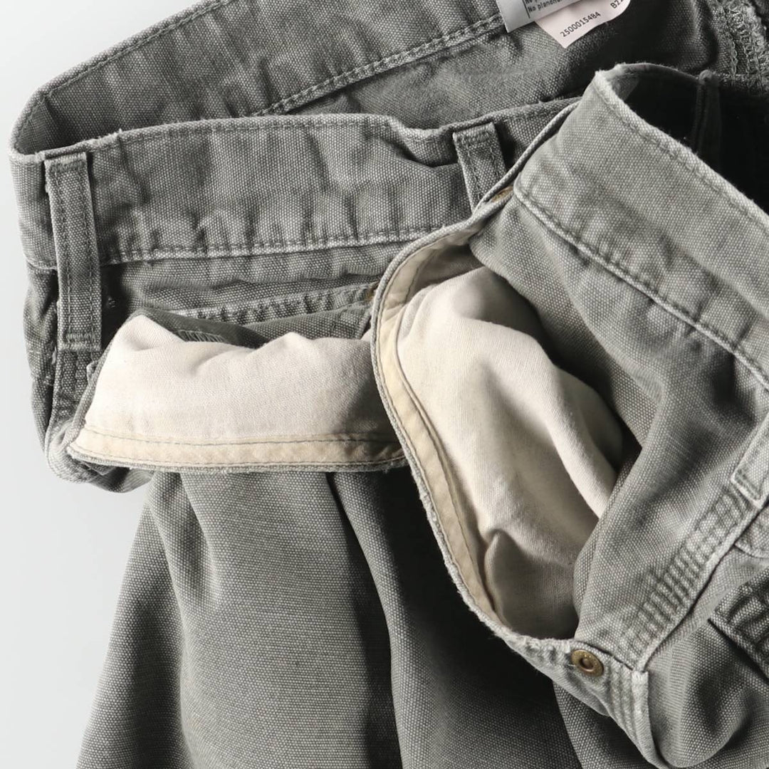 Carhartt Loose Fit Duck Painter Pants, Men's, W36 equivalent cotton gray type Vintage Second Hand