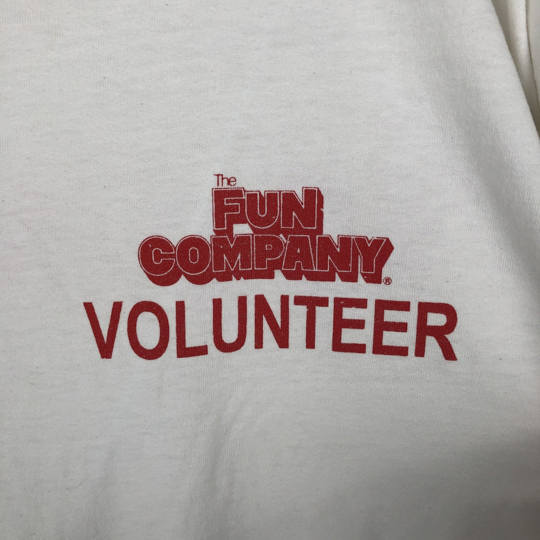 ~90'S All Sports Events Print T-Shirt, Men's XL equivalent, Vintage cotton white type Vintage Second Hand