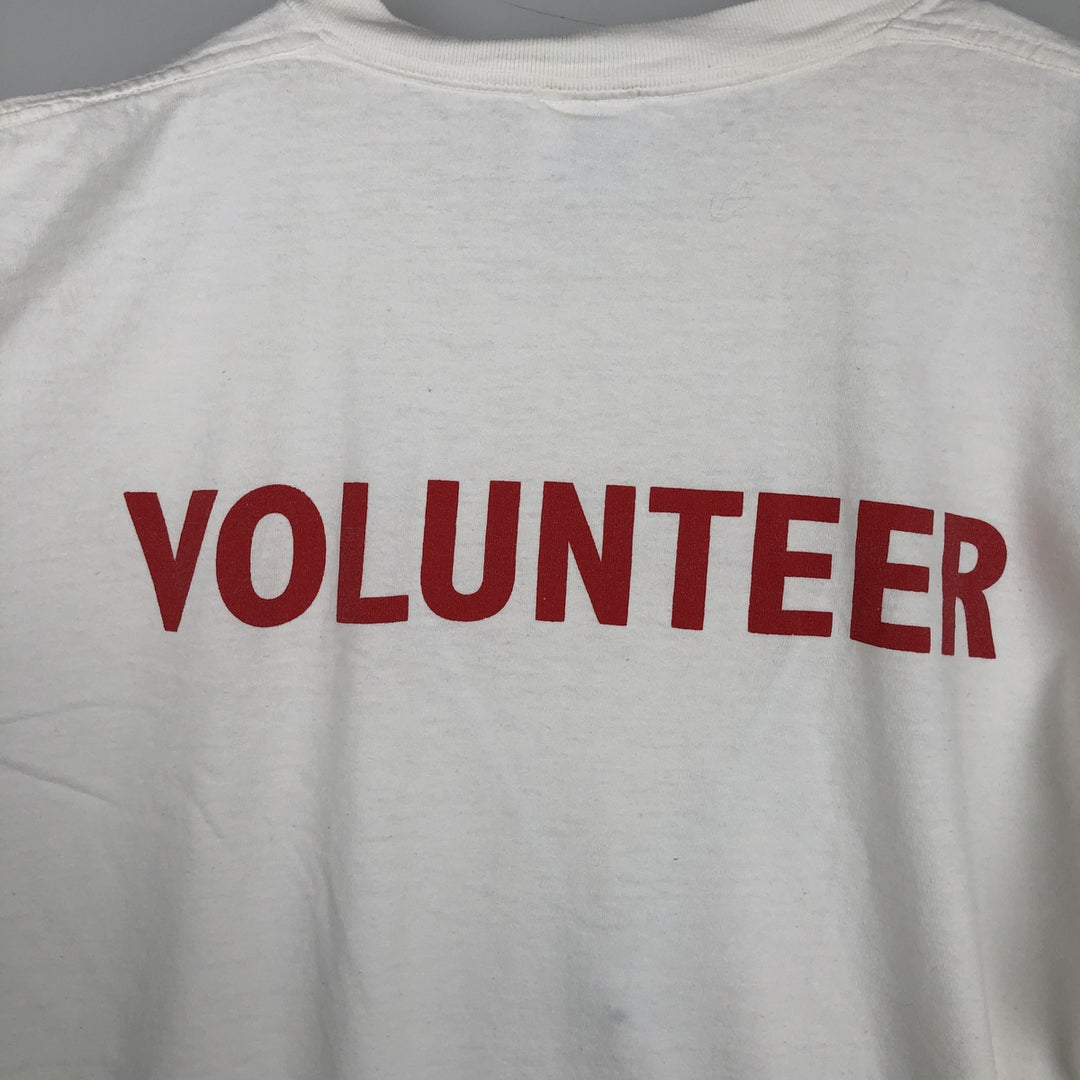 ~90'S All Sports Events Print T-Shirt, Men's XL equivalent, Vintage cotton white type Vintage Second Hand