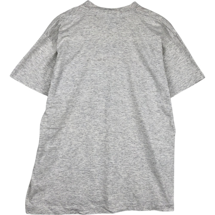 Vintage 1990'S Fruit of the Loom Radio Station Advertising T-Shirt, Made in USA, Men's Size XL cotton gray type Vintage Second Hand