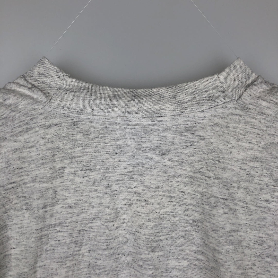 Vintage 1990'S Fruit of the Loom Radio Station Advertising T-Shirt, Made in USA, Men's Size XL cotton gray type Vintage Second Hand