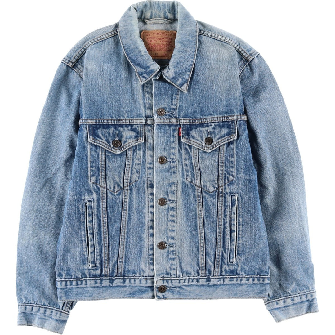 90'S Levi's 70503-0219 Denim Jacket, Men's Size Small, Vintage cotton blue type Vintage Second Hand