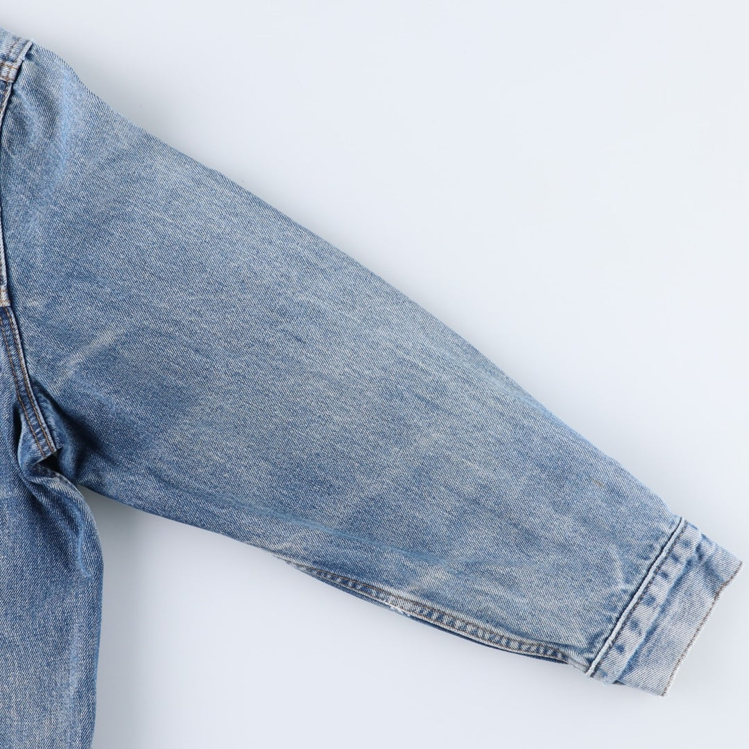 90'S Levi's 70503-0219 Denim Jacket, Men's Size Small, Vintage cotton blue type Vintage Second Hand