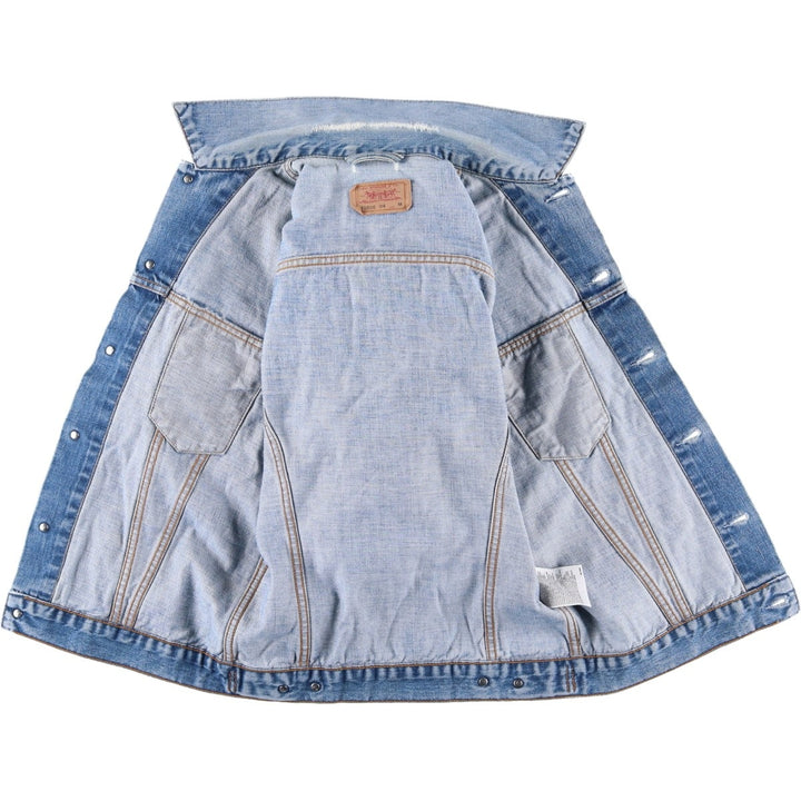 Levi's Euro Model Denim Jacket, Men's Size Medium cotton blue type Vintage Second Hand