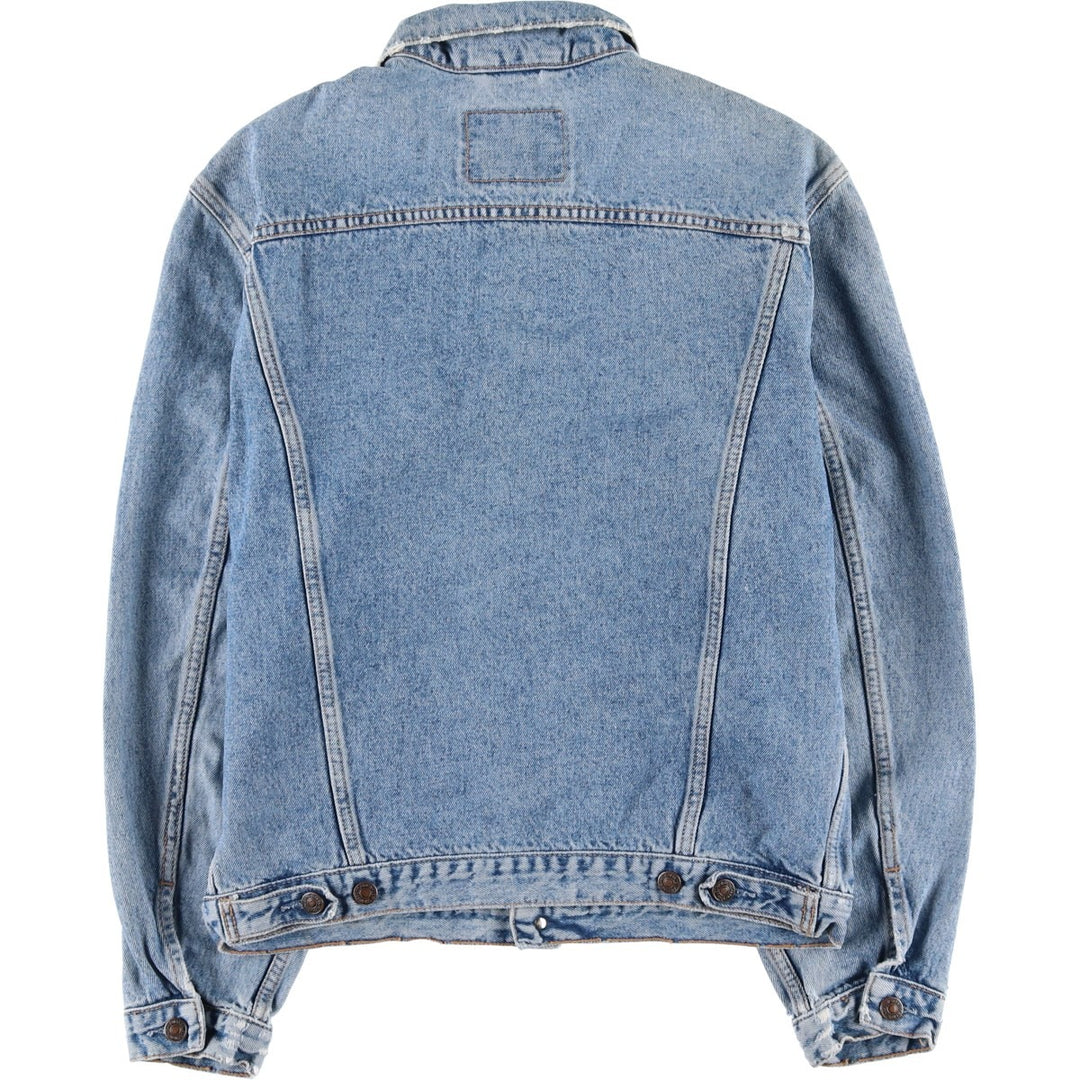 90'S Levi's 70503-0214 Denim Jacket, Men's Size Medium, Vintage cotton blue type Vintage Second Hand