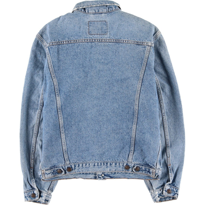90'S Levi's 70503-0214 Denim Jacket, Men's Size Medium, Vintage cotton blue type Vintage Second Hand