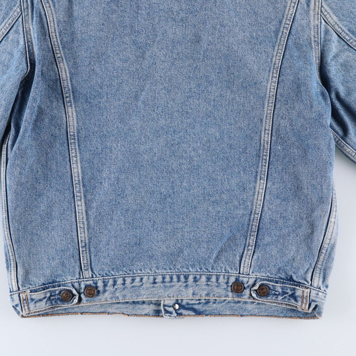 90'S Levi's 70503-0214 Denim Jacket, Men's Size Medium, Vintage cotton blue type Vintage Second Hand