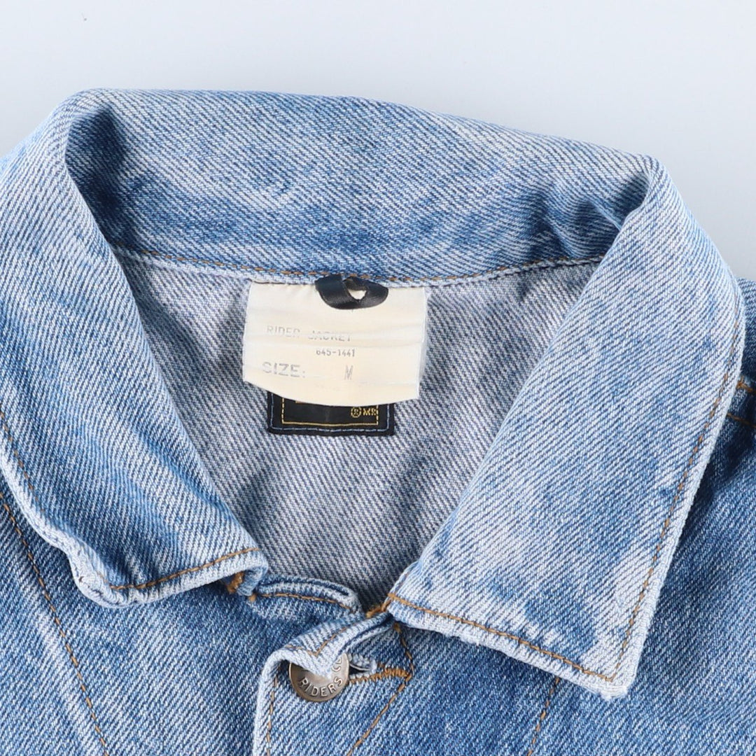 Lee RIDERS Riders Denim Jacket, Men's Medium, Vintage cotton blue type Vintage Second Hand