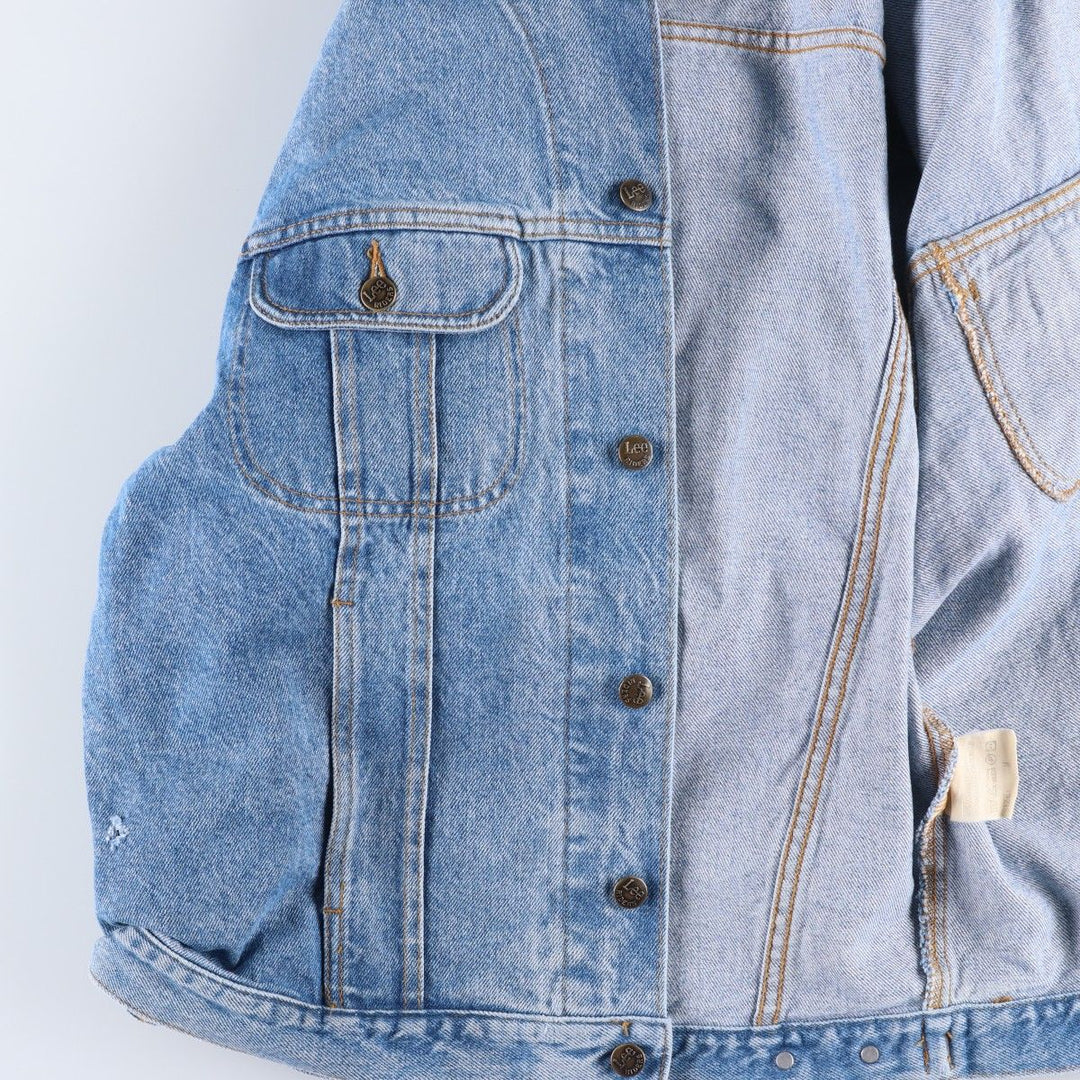 Lee RIDERS Riders Denim Jacket, Men's Medium, Vintage cotton blue type Vintage Second Hand