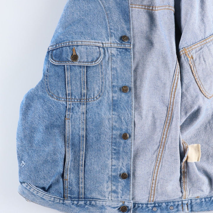 Lee RIDERS Riders Denim Jacket, Men's Medium, Vintage cotton blue type Vintage Second Hand