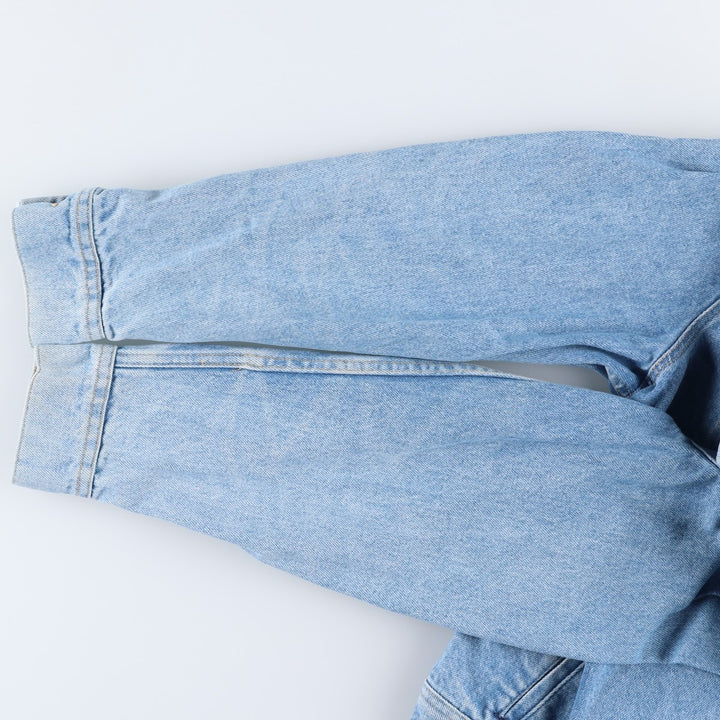 80s~ Lee Riders denim jacket, denim jacket, men's size L, vintage cotton blue type Vintage Second Hand
