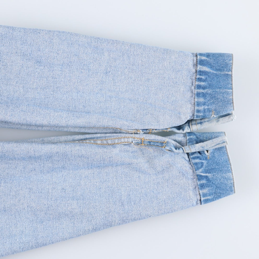80s~ Lee Riders denim jacket, denim jacket, men's size L, vintage cotton blue type Vintage Second Hand