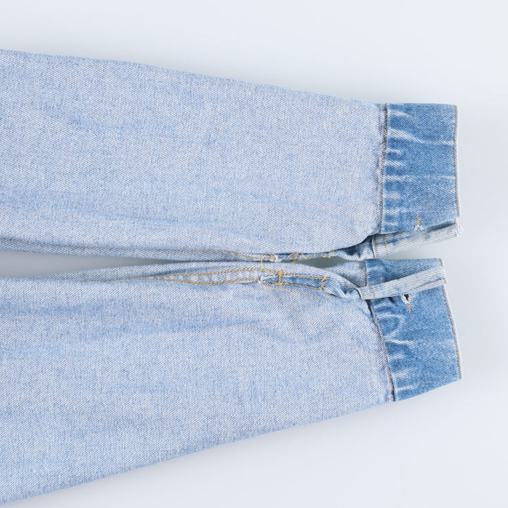 80s~ Lee Riders denim jacket, denim jacket, men's size L, vintage cotton blue type Vintage Second Hand