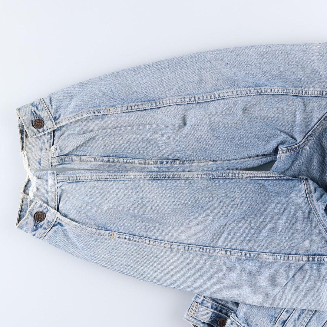 90'S Levi's 70503-0215 Denim Jacket, Men's Size Medium, Vintage cotton blue type Vintage Second Hand
