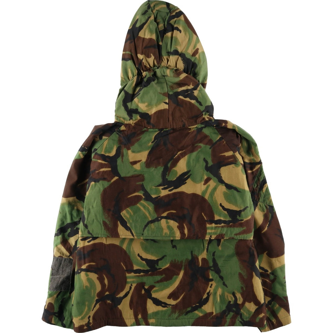Vintage 1980'S British Army Camouflage Pattern DPM Camo Military Smock Parka/Anorak Parka, Size Medium, Men's Size M unclear Khaki type Vintage Second Hand