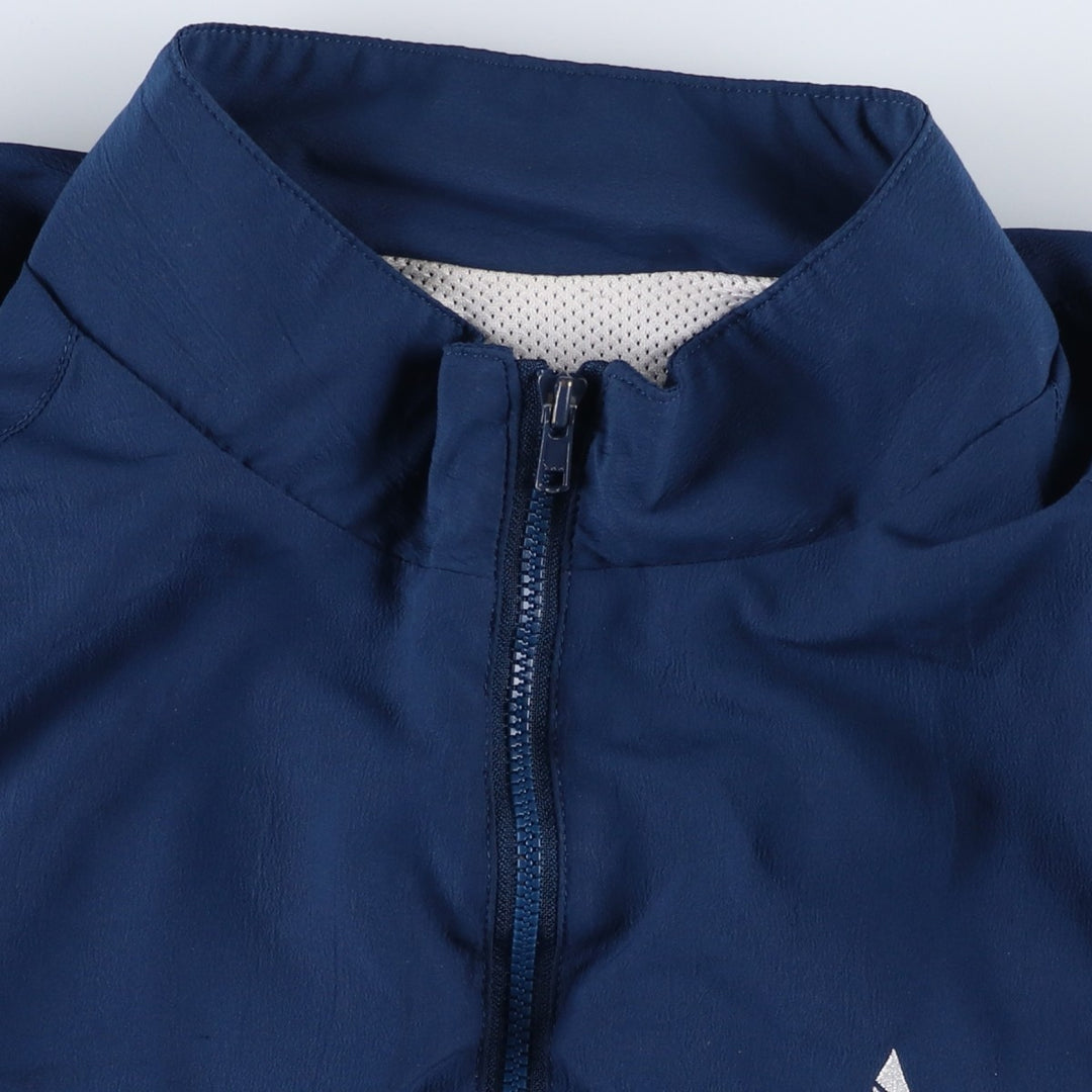 PTU Training Jacket Windbreaker MEDIUM REGULAR Men's Size M polyester navy blue type Vintage Second Hand