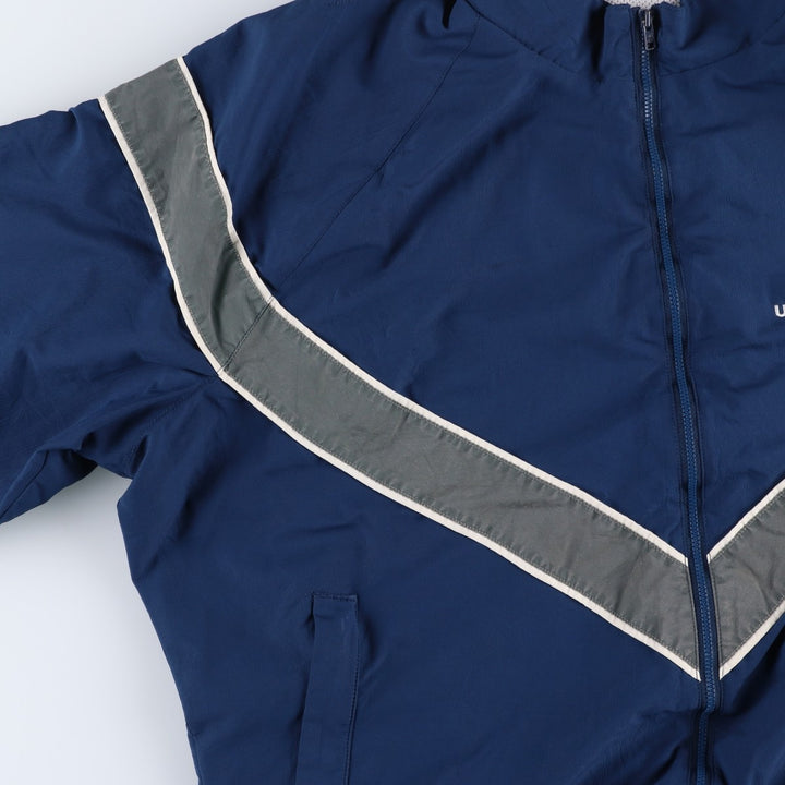 PTU Training Jacket Windbreaker MEDIUM REGULAR Men's Size M polyester navy blue type Vintage Second Hand