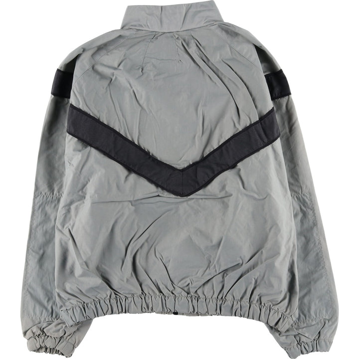 2000'S US Military SKILCRAFT IPFU Training Jacket, Nylon, Made in USA, Medium Nylon gray type Vintage Second Hand