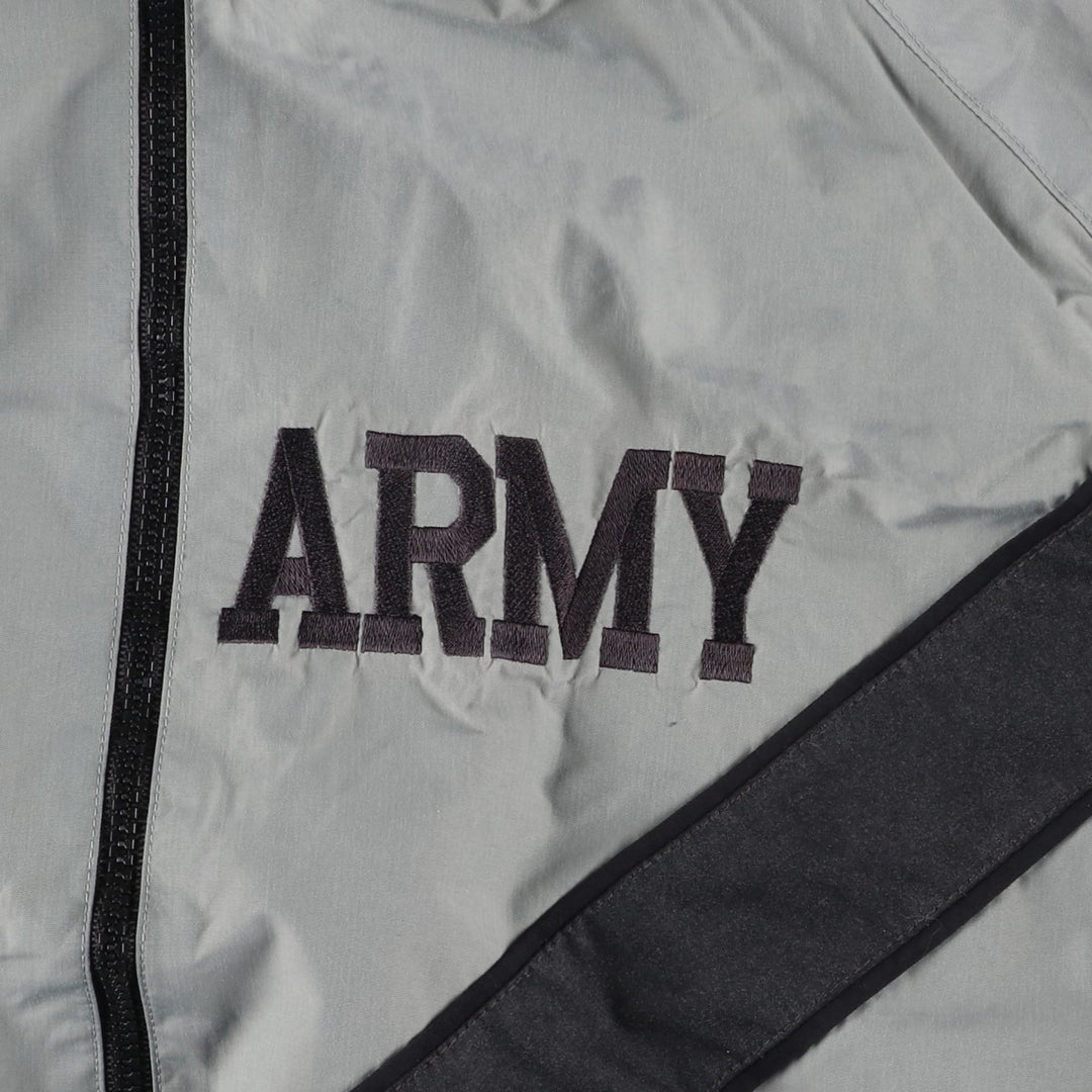 2000'S US Military SKILCRAFT IPFU Training Jacket, Nylon, Made in USA, Medium Nylon gray type Vintage Second Hand