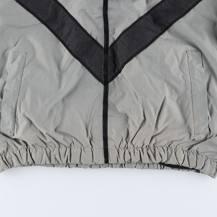 2000'S US Military SKILCRAFT IPFU Training Jacket, Nylon, Made in USA, Medium Nylon gray type Vintage Second Hand