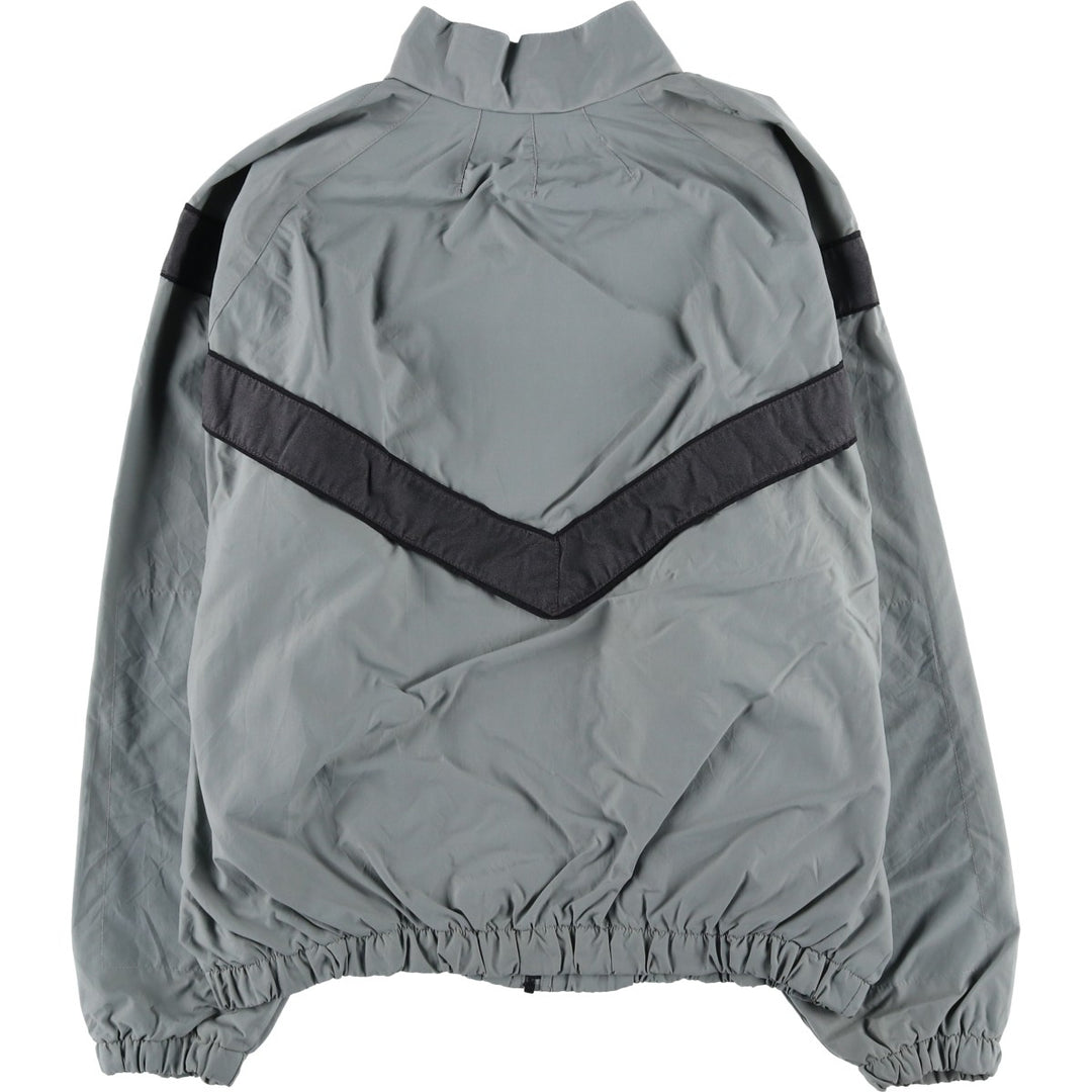 1990'S US Army Skilcraft PFU Training Jacket, Nylon, Made in USA, Large Nylon gray type Vintage Second Hand