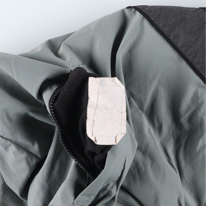 1990'S US Army Skilcraft PFU Training Jacket, Nylon, Made in USA, Large Nylon gray type Vintage Second Hand