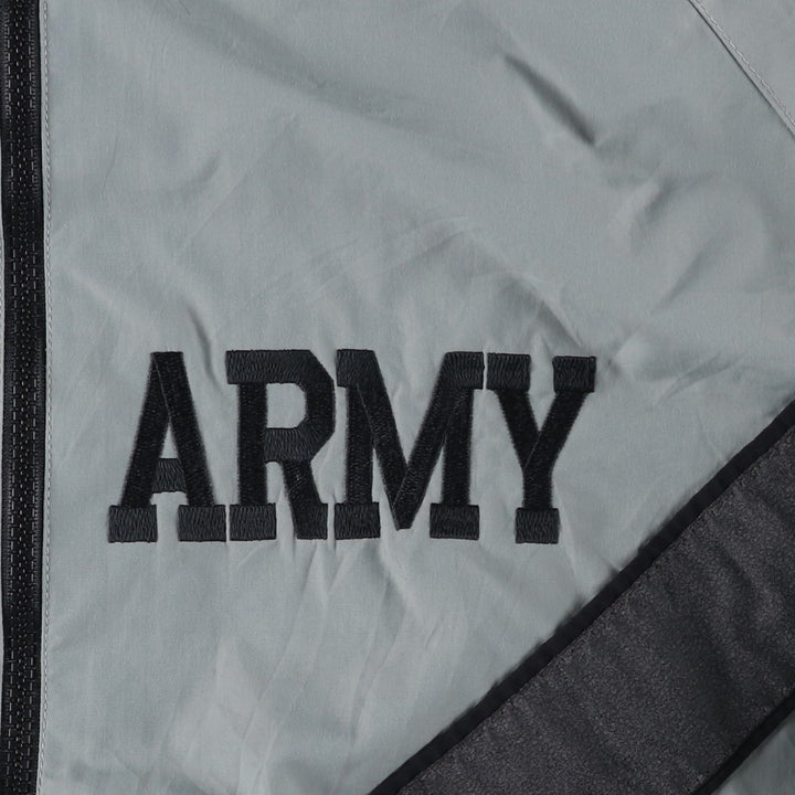 1990'S US Army Skilcraft PFU Training Jacket, Nylon, Made in USA, Large Nylon gray type Vintage Second Hand